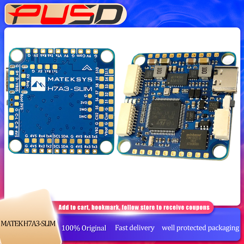 Fpv Drone Flight Controller - Matek MATEKSYS H7A3-SLIM 비행 컨트롤러 STM32H7A3RIT6