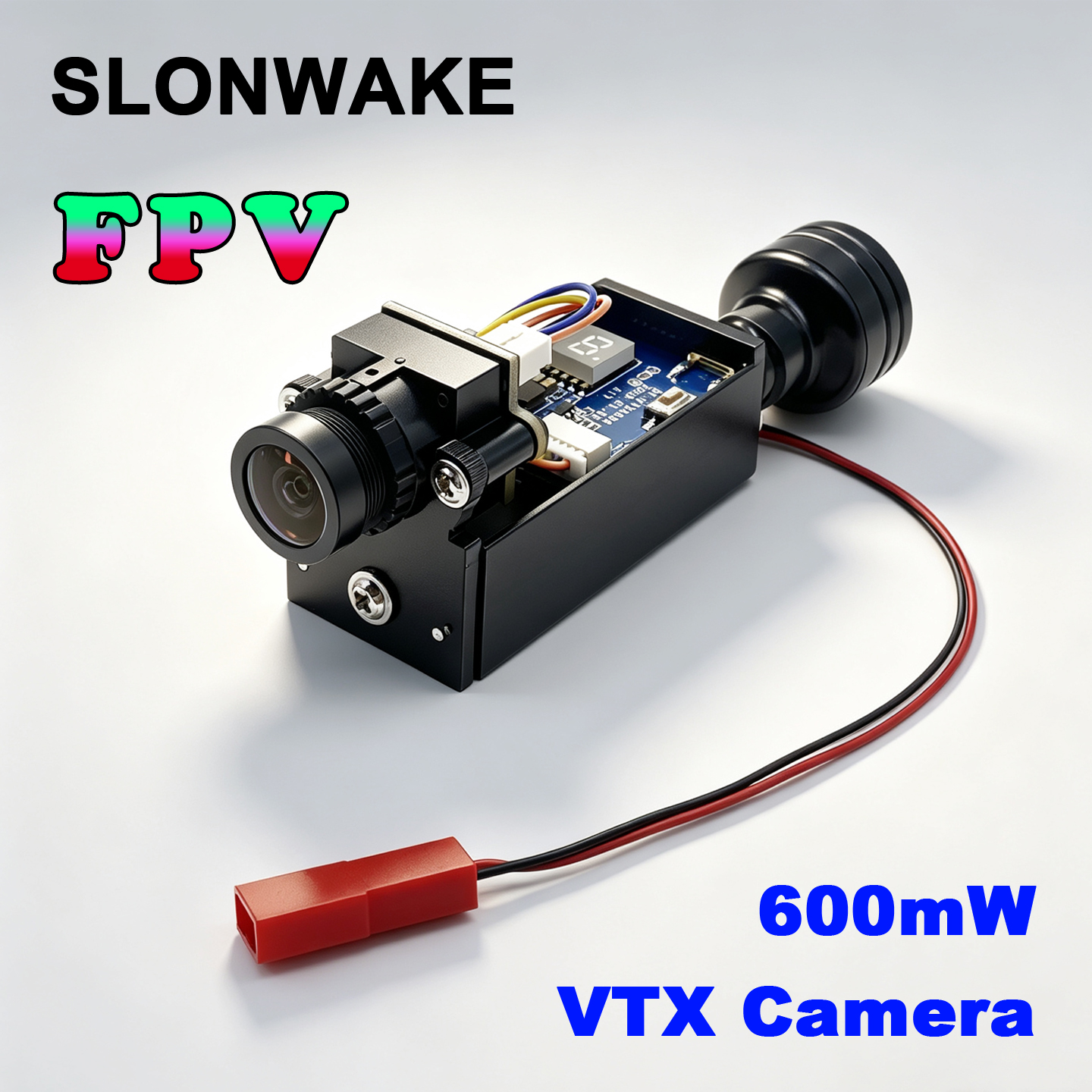 Fpv Drone Quadcopter - SLONWAKE 5.8G 48CH 600mW 무선 AV