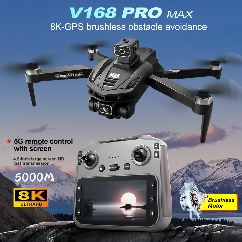 Fpv Drone Charger - V168 PRO Max GPS 드론 8K