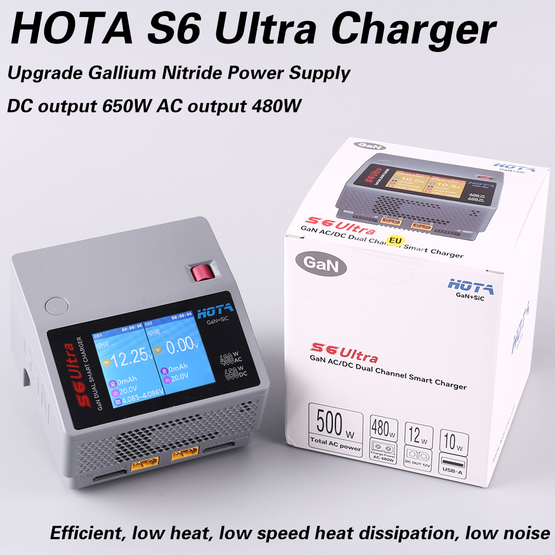 Fpv Drone Charger - HOTA S6 울트라 질화갈륨 모델 항공기