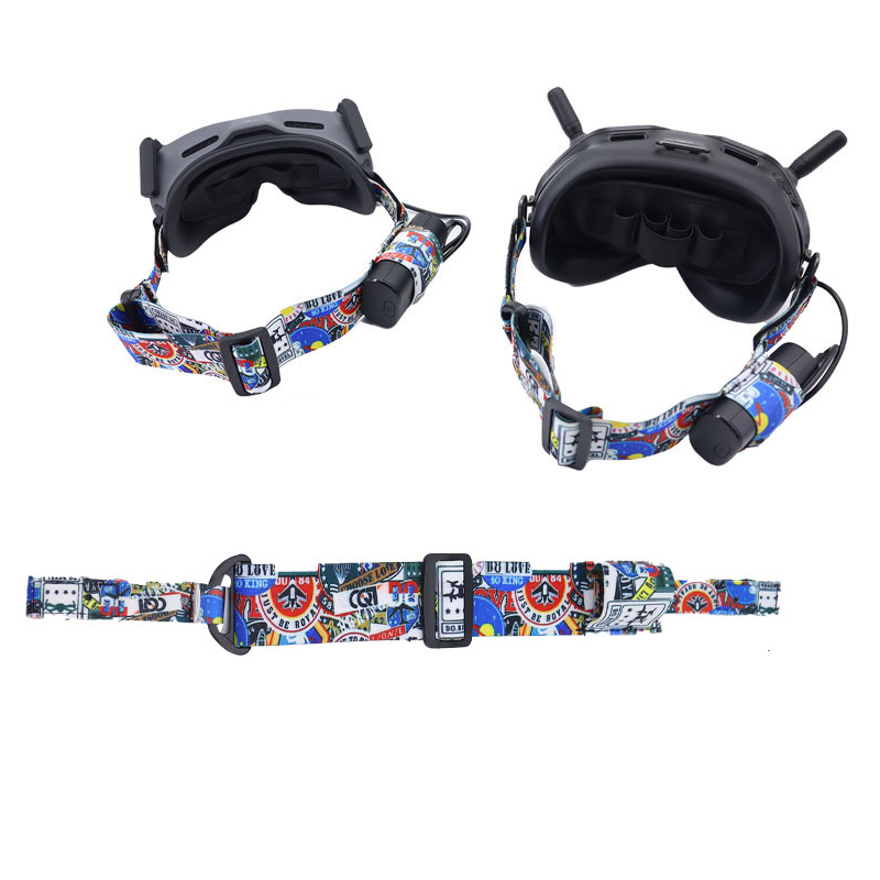 Fpv Drone Goggles - Dji 고글 헤드 스트랩 헤드 밴드,