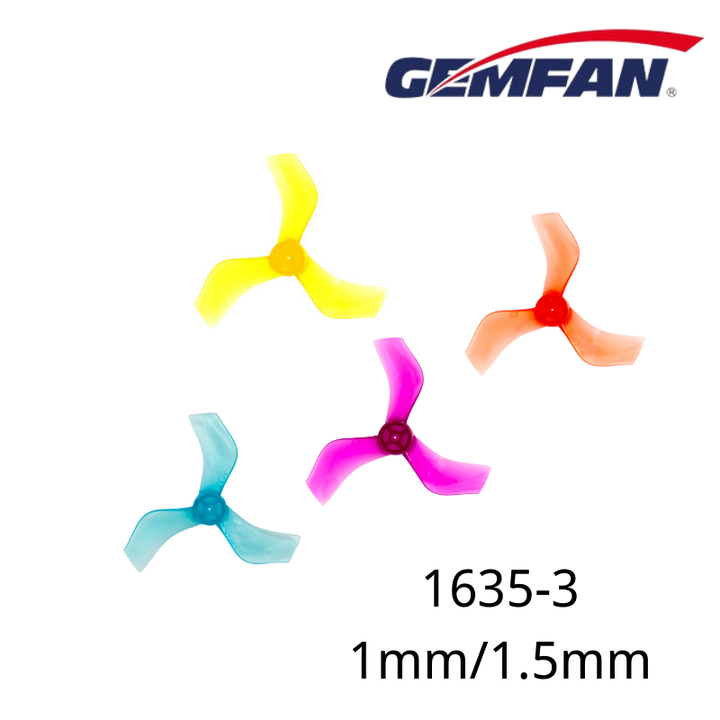 Fpv Drone Propeller - Gemfan 1635 40mm 3-블레이드 프로펠러 8쌍