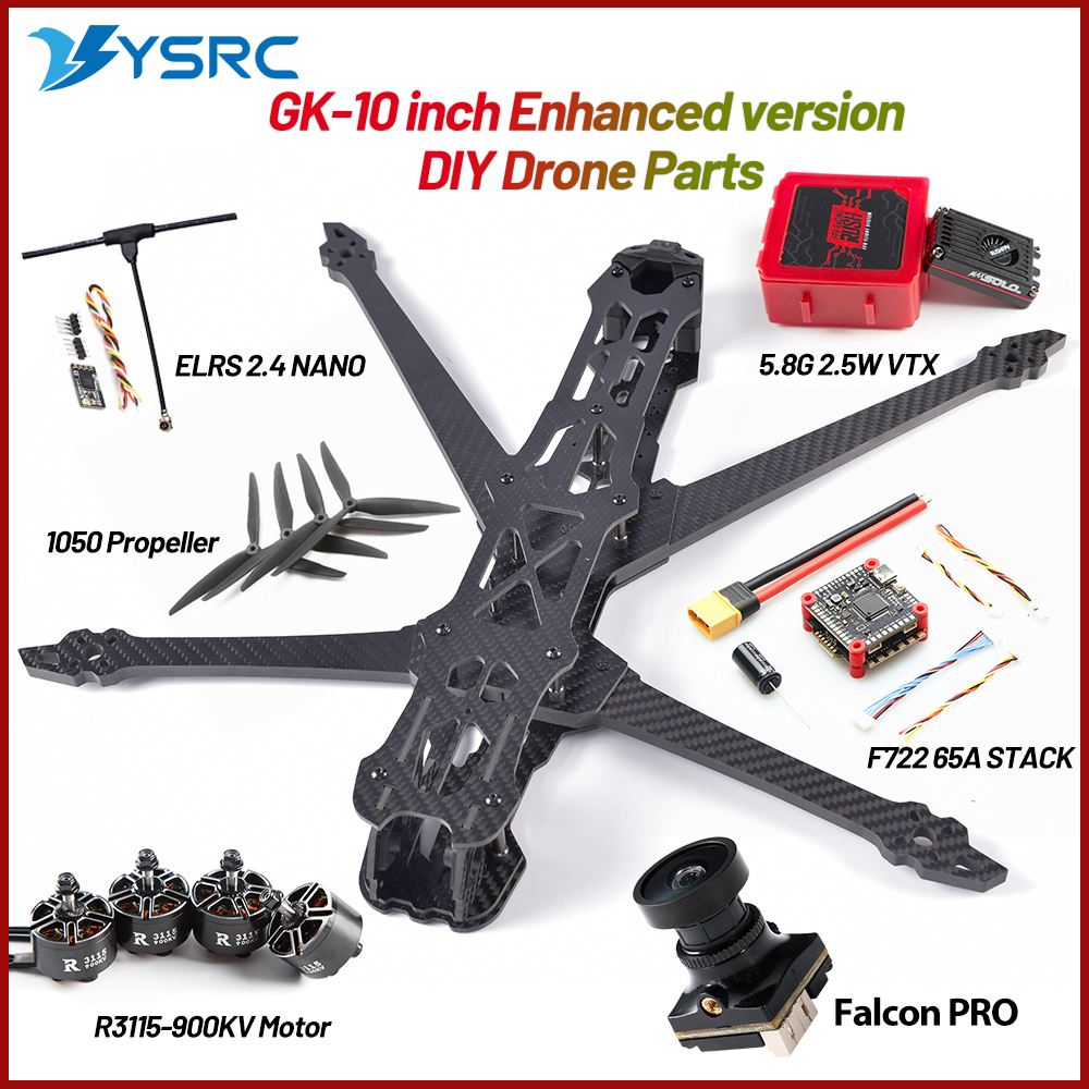 Fpv Drone Propeller - GK-V3 휠베이스 탄소 섬유 프레임 DIY