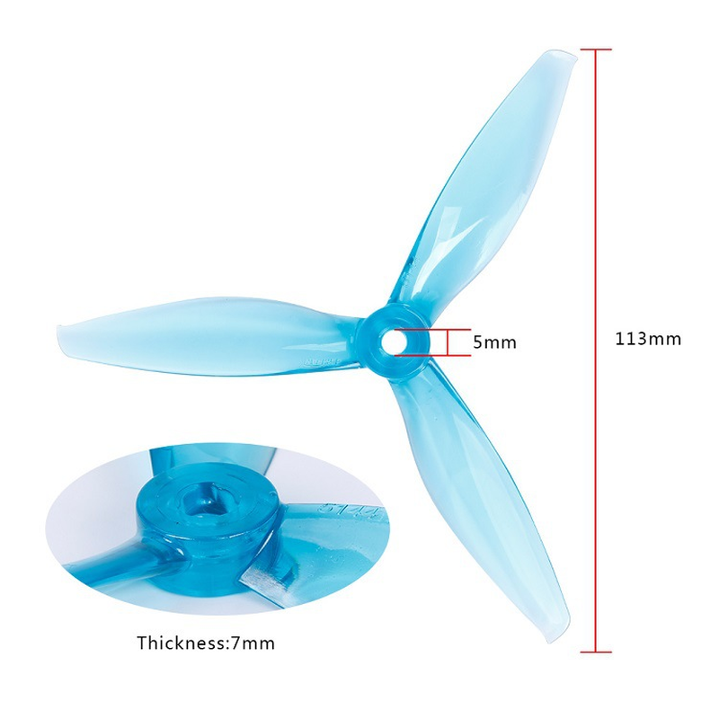 GEMFAN 프리스타일 5144 5.1인치 3블레이드  - Fpv Drone Propeller 리뷰 및 가격