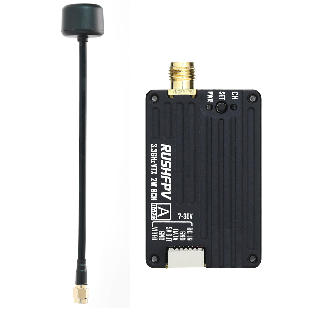 RUSHFPV 3.3G 2W VTX 송신기 FPV 송신 - Fpv Drone Vtx 리뷰 및 가격