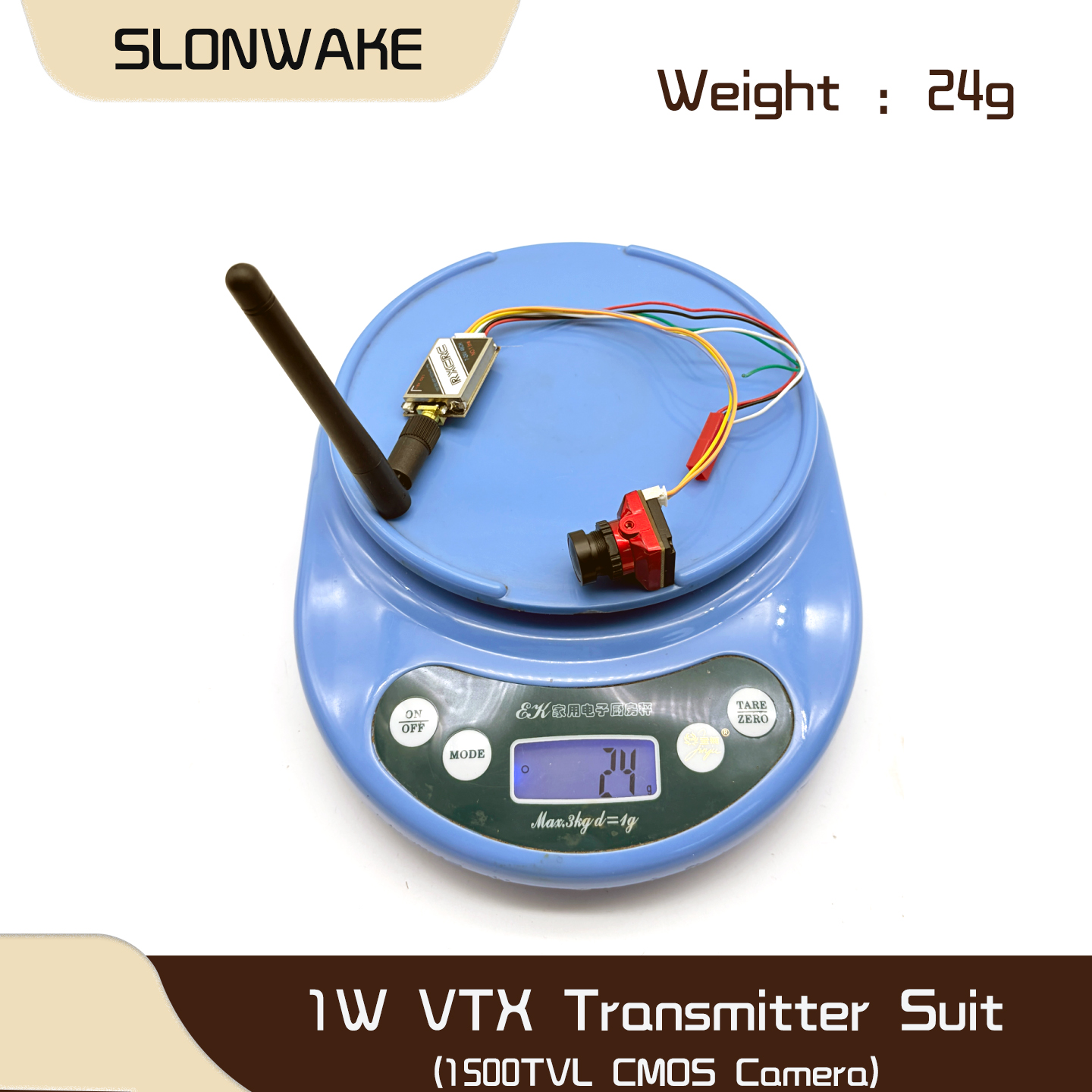 SLONWAKE 5.8G 48CH 1W VTX 100/ - Fpv Drone Camera 리뷰 및 가격