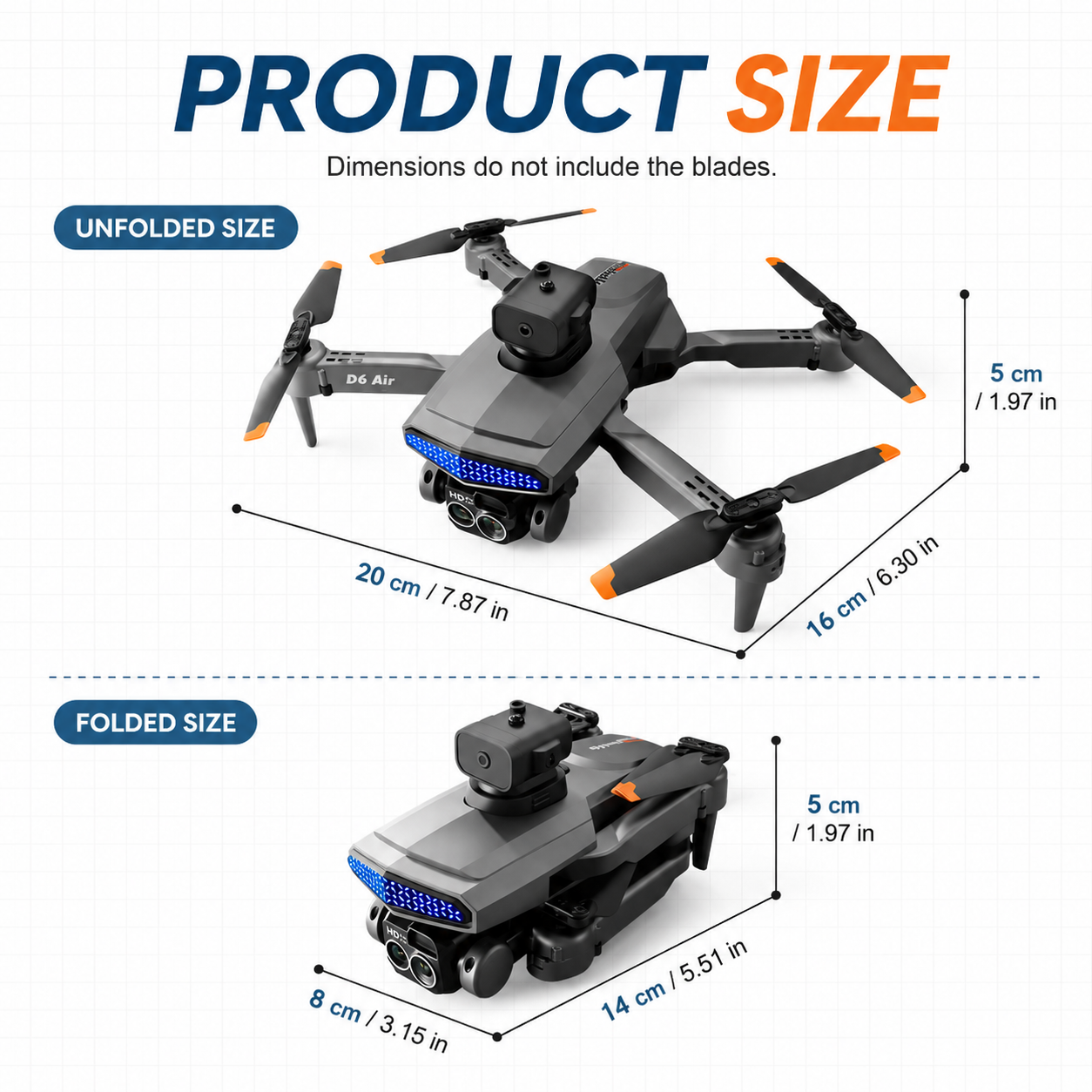 ZNLYRION D6 에어 폴더블 RC 드론 4K 듀얼 - Fpv Drone Bag 리뷰 및 가격
