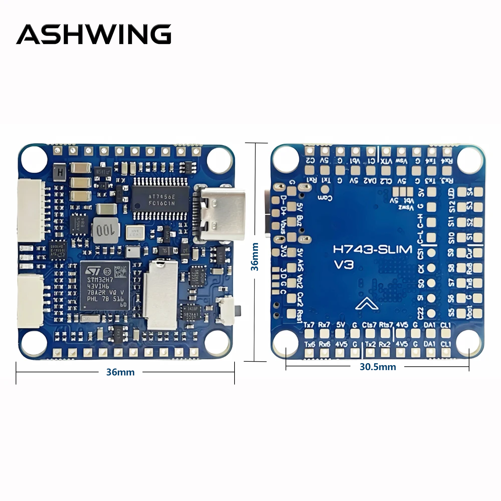 H743-SLIM V3 비행 컨트롤러 STM32H743 - Fpv Drone Flight Controller 리뷰 및 가격