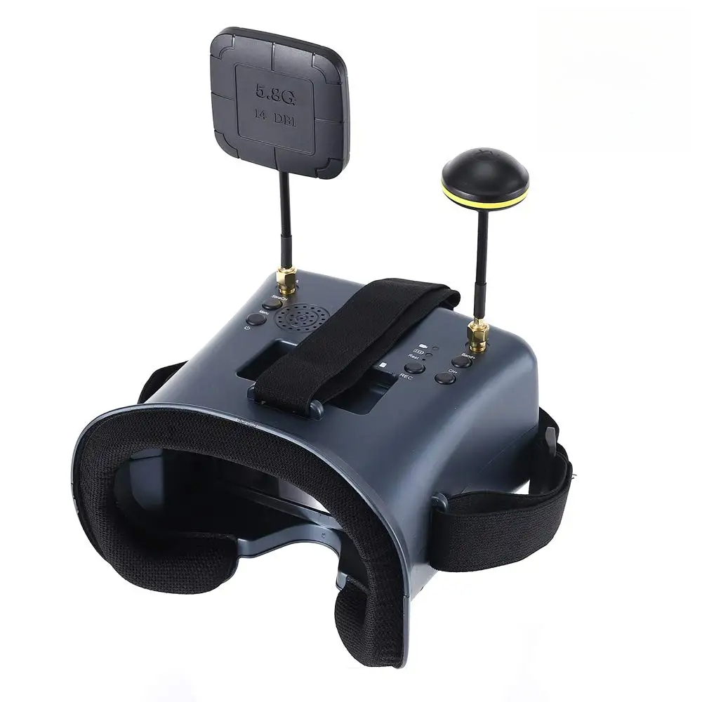 5.8G 40CH 4.3 인치 800*480 비디오 헤 - Fpv Drone Goggles 리뷰 및 가격