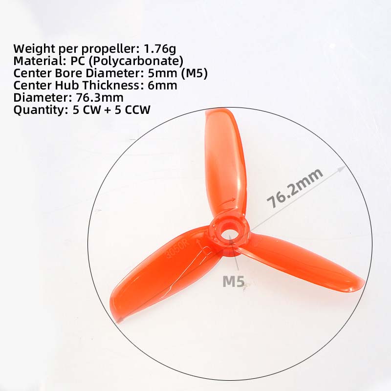 3050 3인치 프로펠러, 130/140 미니 FPV  - Fpv Drone Propeller 리뷰 및 가격