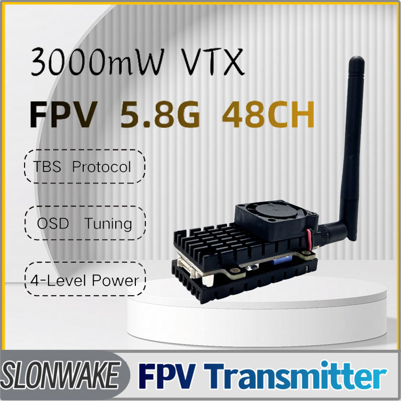 SLONWAKE 5.8G 3000mW 시뮬레이션 VTX - Fpv Drone Frame 리뷰 및 가격