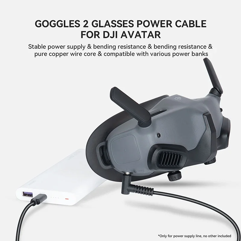 DJI 고글 2 / 안경 V2 충전 케이블 타입-C 포 - Fpv Drone Goggles 리뷰 및 가격