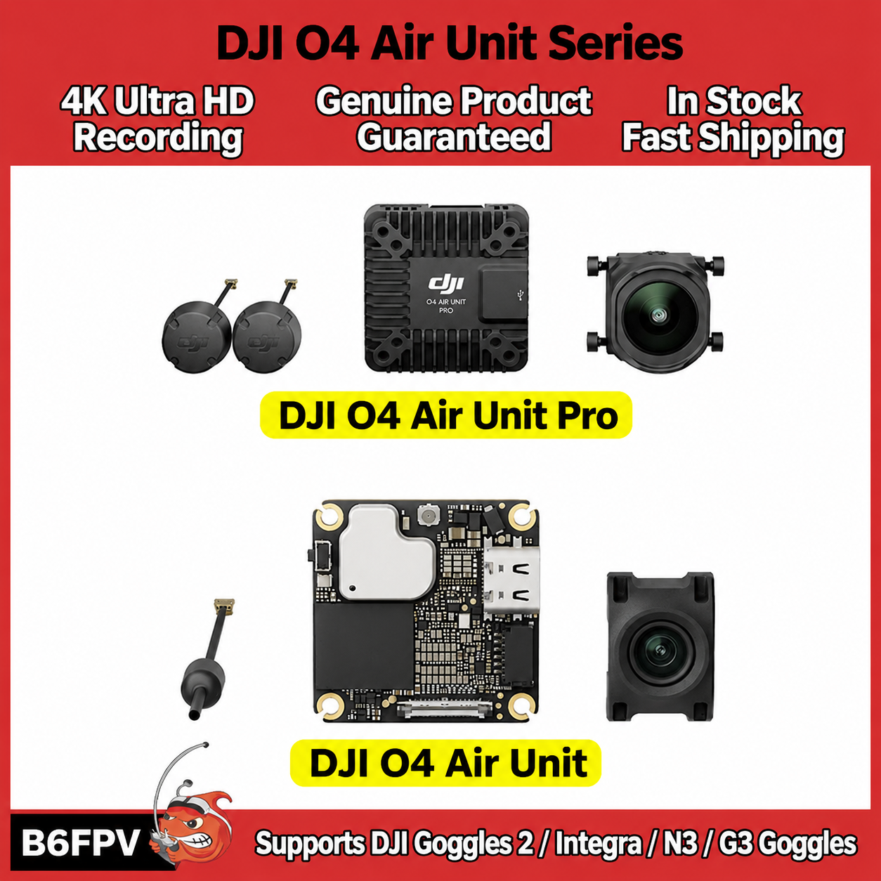 DJI O4 에어 유닛 시리즈 플래그십 FPV 시스템: - Fpv Drone Receiver 리뷰 및 가격