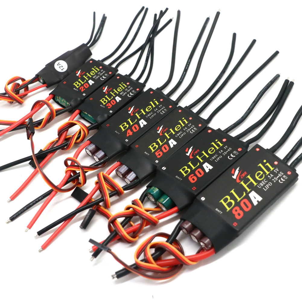 BLHeli 브러시리스 ESC 80A 12A 20A 3 - Fpv Drone Quadcopter 리뷰 및 가격